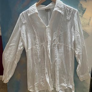 Caamano long sleeved button up blouse